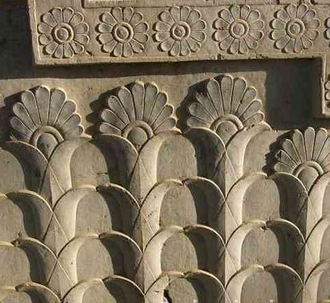 lotus motif in Persepolis as the earliest Persian mandala