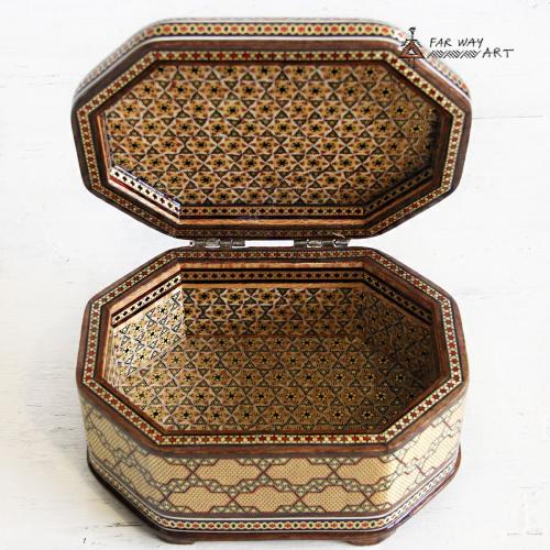 Handmade Wood Marquetry Jewelry Box handmade wood marquetry jewelry box3