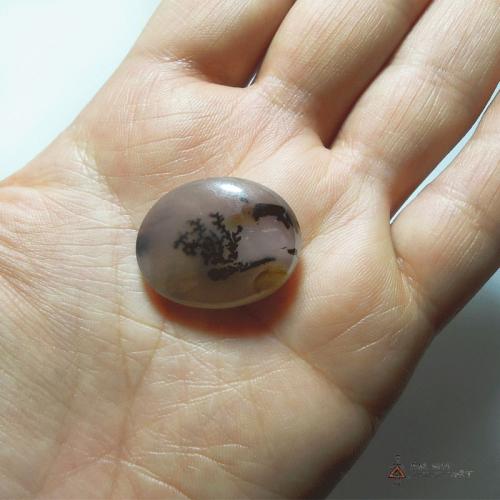 Scenic Dendritic Agate Cabochon Gemstone dendritic agate farwayart2