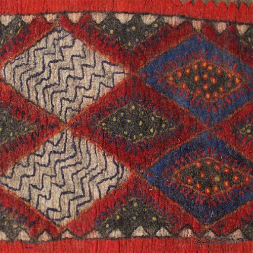 Oriental Tribal Handmade Felt Rug felt rug 1 farwayart