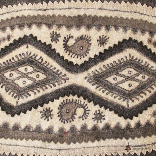 Persian Handmade Wool Felt Rug felt rug handmade2 farwayart