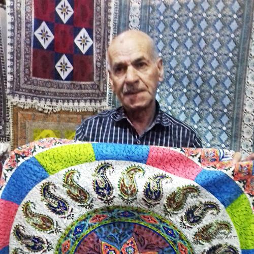 Hand Block Print Mandala Tapestry handblock printing farwayart