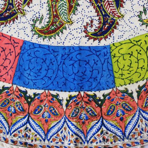 Hand Block Print Mandala Tapestry handblock printing2 farwayart