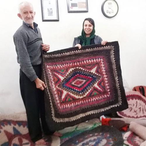 Handmade Wool Felt Carpet persian felt rugs farwayart
