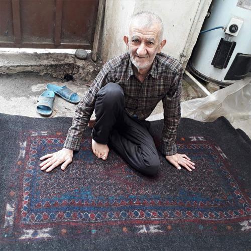 Persian Handmade Felt Carpet persian rural artis farwayart
