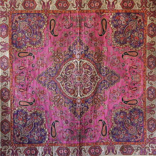 Persian Termeh Textile Mandala Wall hanging