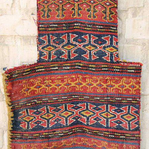 Antique Tribal Decorative Rug Salt Bag antique persian saltbag3 farwayart