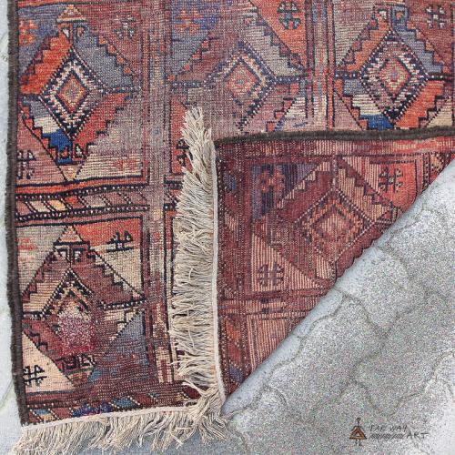 Persian Antique Tribal Rug Wall Hanging antique persian tribal rug wallhanging3 farwayart