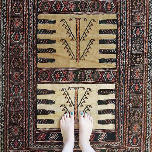 Persian nomadic rug (Kurdish Sofreh) attach_5dc920157249f