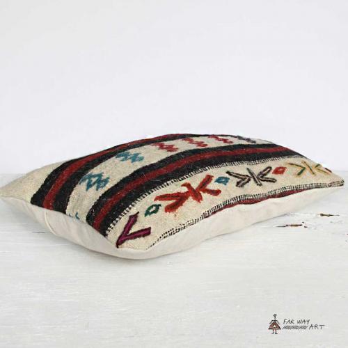 Minimal Nomadic Lumbar Kilim Pillow attach_5dc9276c84ca3