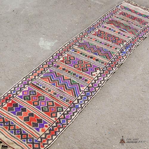 Vintage Persian Tribal Runner Rug baluch sofreh 2 farwayart