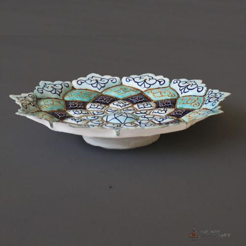 Persian Hand Painted Mandala Plate Wall Art bohemian plate2 farwayart