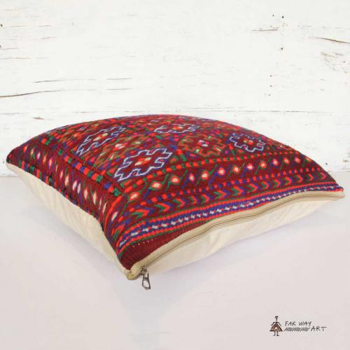 Large Kilim Rug Pillow Cover floor kilim pillow farwayart