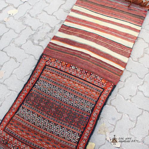 Antique Handmade Nomadic Rug