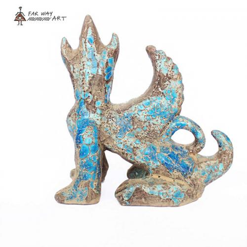 Persian Ancient Creature Pottery Sculpture hegmataneh pottery 2 farwayart