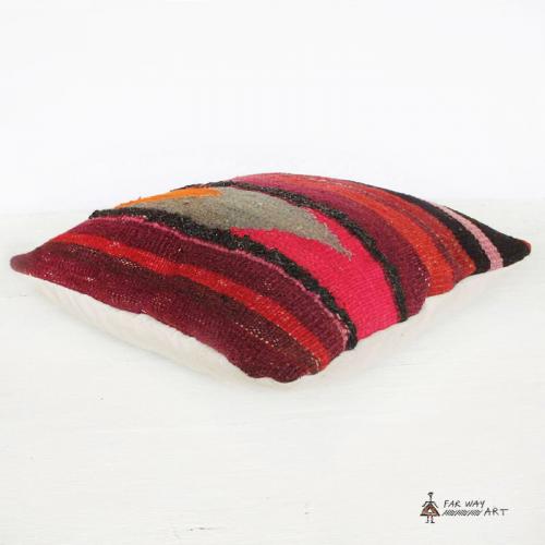 Vibrant Kilim Pillow Cover kilim pillow3 farwayart