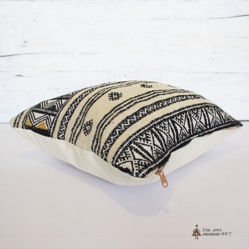 Tribal Minimal Rug Pillow Cover kilim pillow4 farwayart