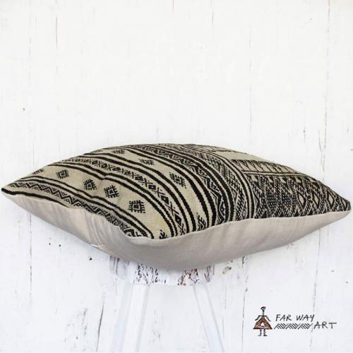 Minimal Persian Tribal Pillow no.2 minimal tribal kilim pillow3 farwayart