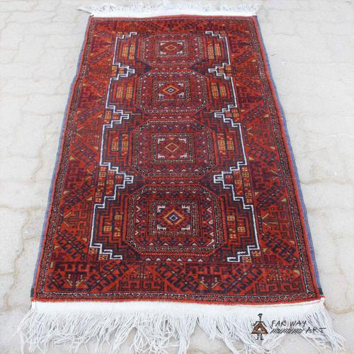 Vintage Baluch Tribal Rug persian antique rug5 farwayart