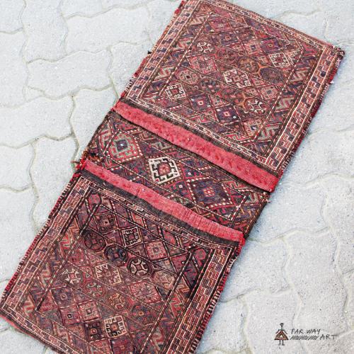 Persian Antique Saddle Bag Rug