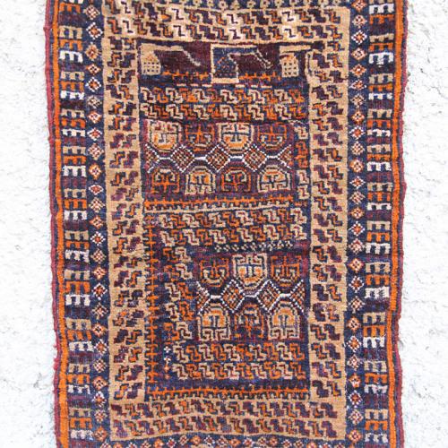 Small Semi-antique Rug Wall Decor persian carpet wall hanging2 farwayart