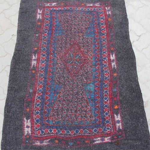 Persian Handmade Felt Carpet persian felt rug2 farwayart