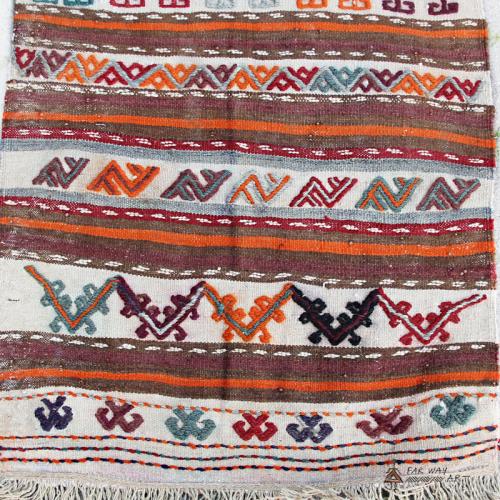 Vintage Persian tribal kilim rug persian tribal rug2 farwayart