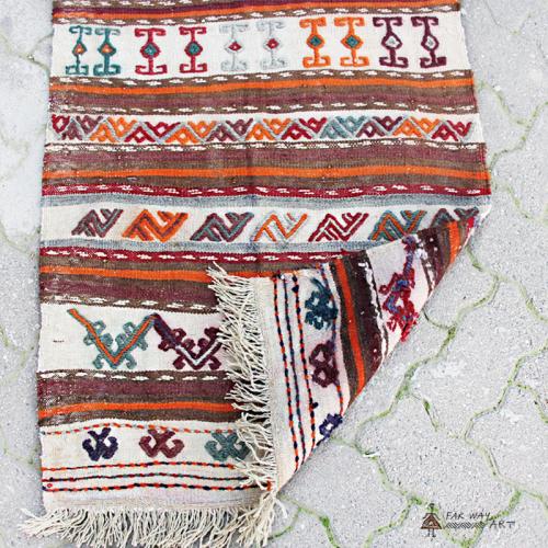 Vintage Persian tribal kilim rug persian tribal rug3 farwayart