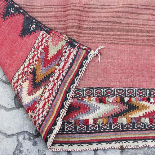 Pink Antique Persian Tribal Rug pink persian tribal rug7 farwayart