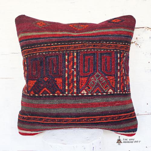 Handmade Nomadic Rug Pillow no.1