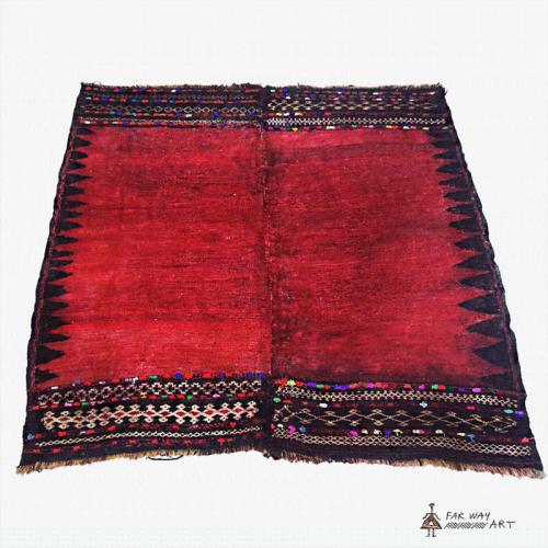 Antique Persian tribal rug (Baluch sofreh) rug farwayart