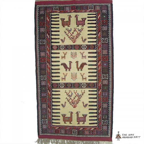 Persian tribal Rug (Kurdish Sofreh) rug kilim farwayart