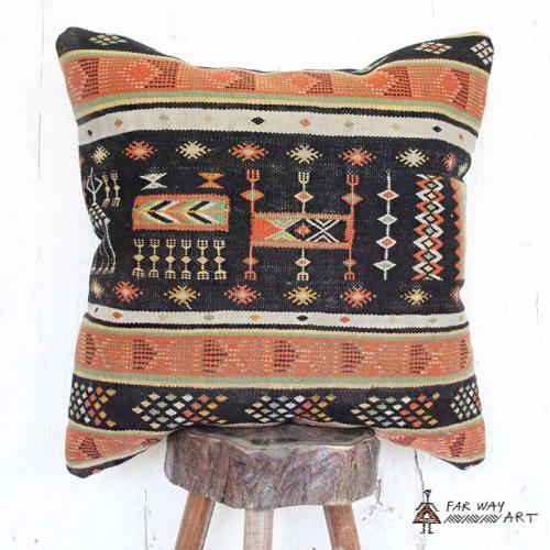 Persian Vintage Kilim Pillow Cover