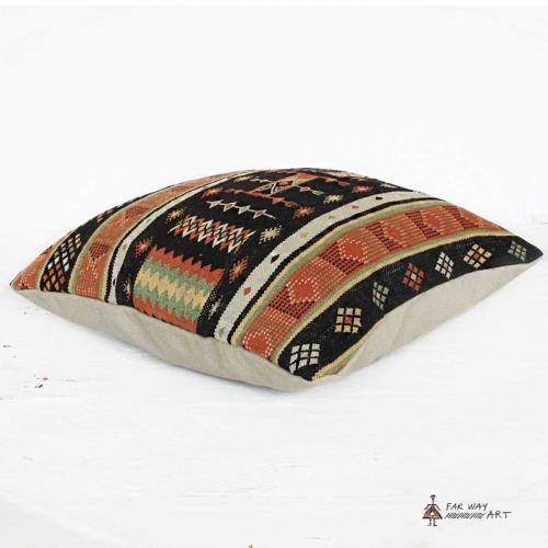 Persian Vintage Kilim Pillow Cover rug pillow2 farwayart