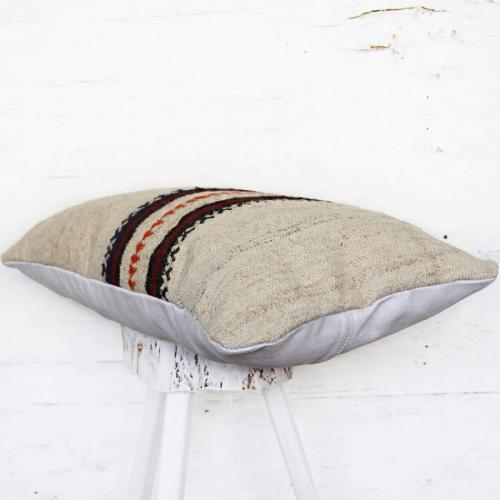 Minimal Tribal Lumbar Kilim Pillow tribal lumbar kilim pillow3 farwayart