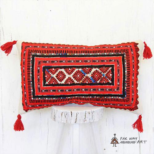 Tribal Needlework Pillow