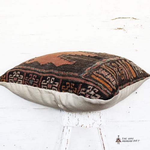 Persian Nomadic Rug Pillow tribal rug pillow cover3 farwayart