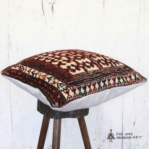 Tribal Rug Pillow With A Unique Design tribal rug pillow2 farwayart