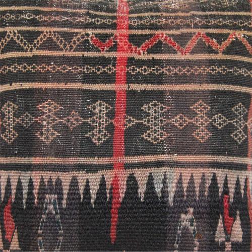 Antique Baloch Tribal Rug Pillow tribal rug pillow4 farwayart