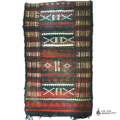 Persian antique tribal rug (Nomadic Baluch Bag )