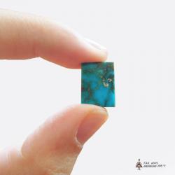 Square blue Persian turquoise