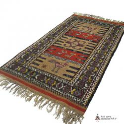 Persian nomadic rug (Kurdish Sofreh)