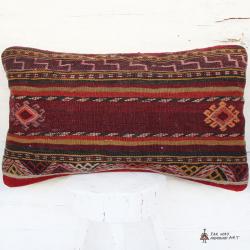 Persian Nomadic Rug Lumbar Pillow Cover