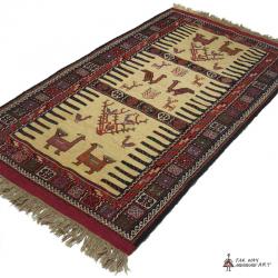 Persian tribal Rug (Kurdish Sofreh)