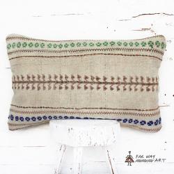 Antique Lumbar Kilim Pillow