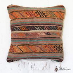 Persian Vintage Handmade Rug Pillow