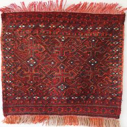 Small Antique Rug Wall Hanging
