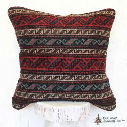 Striped Tribal Kilim Pillow