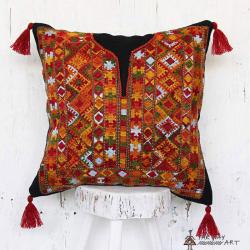 Tribal Hand Stitched Pillow